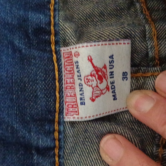 True Religion Billy bootcut mens jeans dark wash 38 29 - Picture 7 of 15